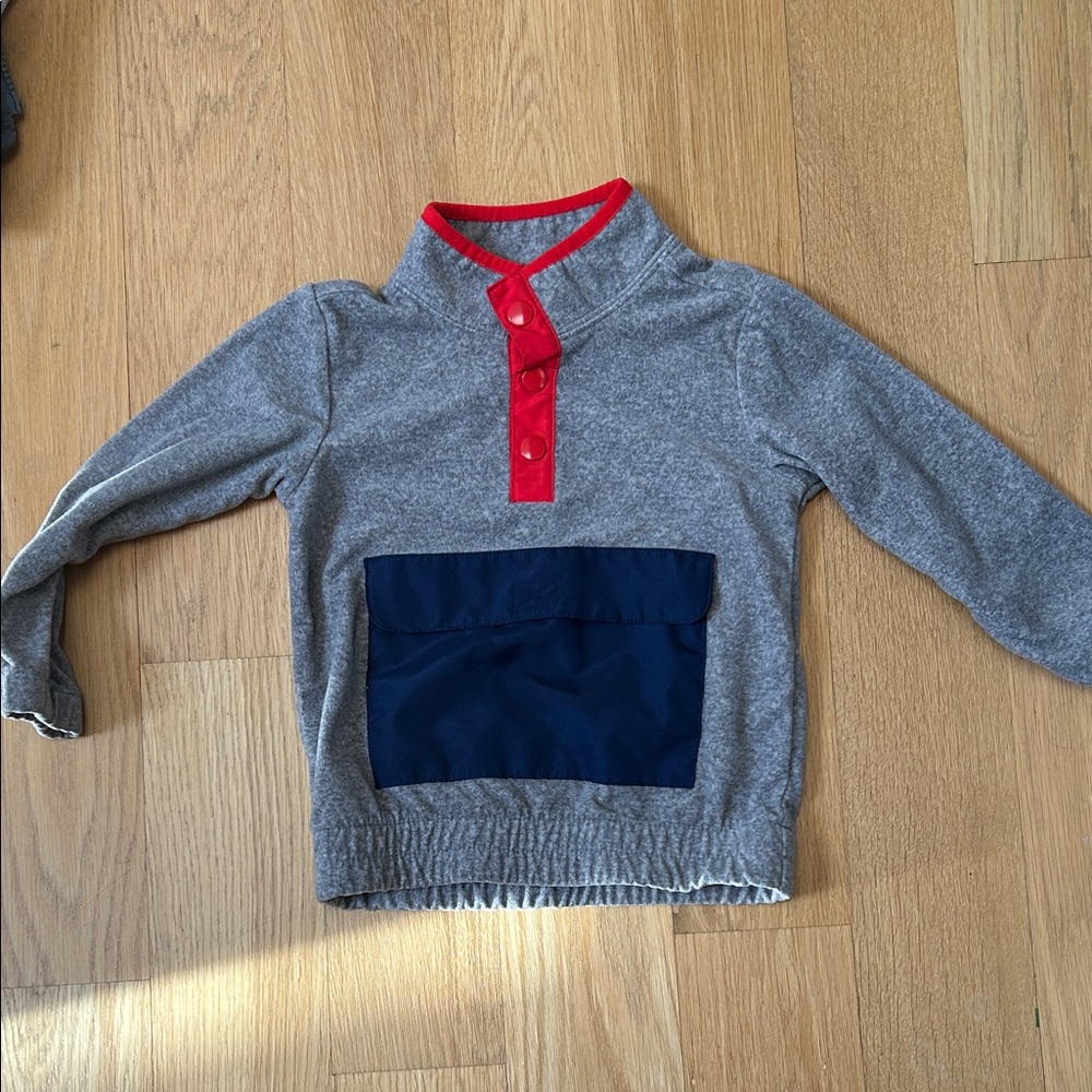 Carter’s Fleece 3/4 Button Zip